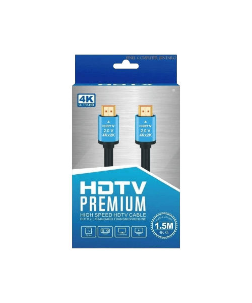 CABLE HDMI 4K NOIRE 15MP