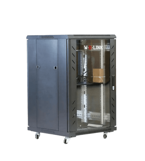 WD-Link 18U – Armoire Murale Réseau 18U 600×800 mm, Acier SPCC, Porte Vitrée