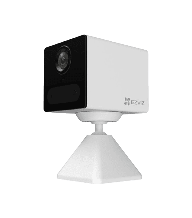 Mini Caméra de Surveillance Intérieure EZVIZ CB2 2MP – 100% Sans Fil sur Batterie, Base Magnétique, Détection Humaine IA — EZVIZ Caméras
