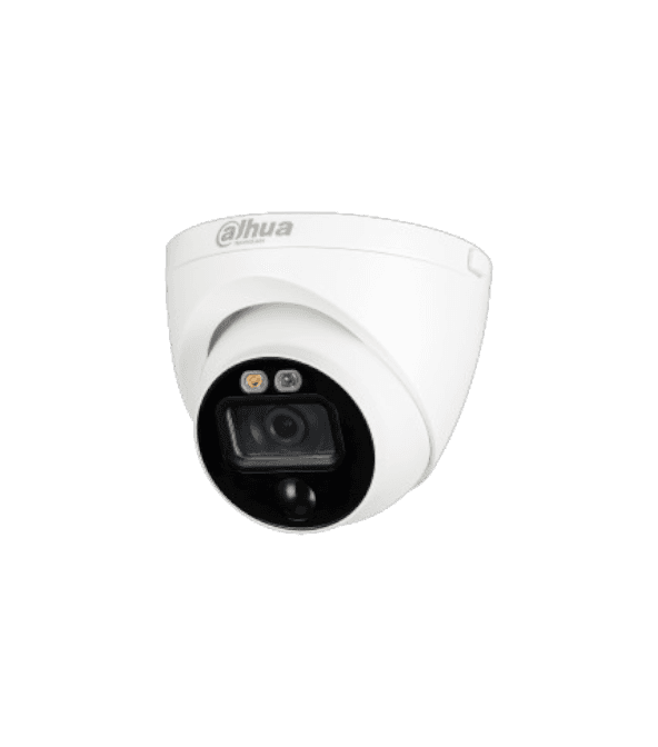 Dahua DH-HAC-ME1500EP-LED – Caméra Active Deterrence 5 MP HDCVI, LED blanche & sirène — Dahua Caméras