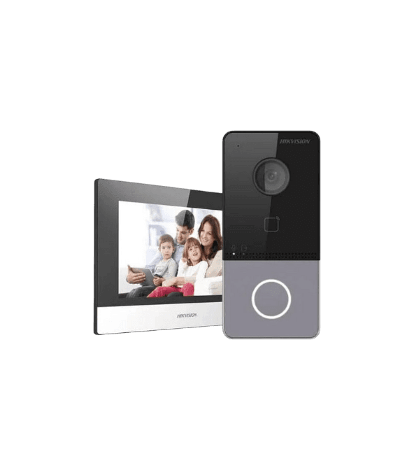 Hikvision DS-KIS606-P – Kit vidéophone IP 2 MP, moniteur 4,3″