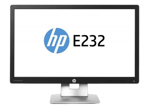 HP E232 – Écran 23 » LED IPS, Full HD 1920×1080, HDMI/VGA/DisplayPort