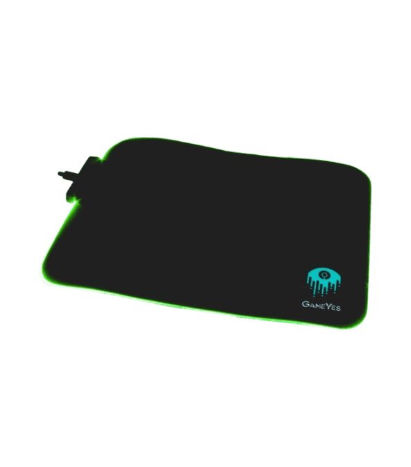 GameYes GY-200 – Tapis de souris gamer RGB 35×25 cm