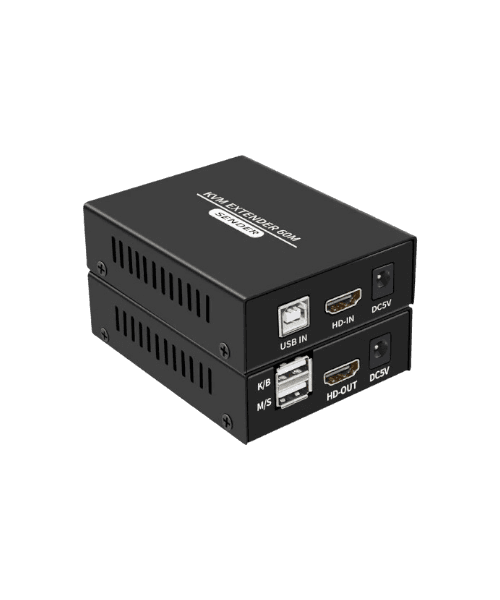 Extendeur HDMI KVM 60M – Transmission Full HD 1080p 60Hz
