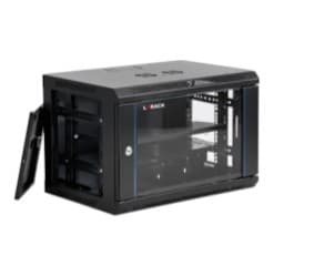 WD-Link 6U – Armoire Réseau Murale 6U 19&Prime;, 500x350x300mm, Porte Vitrée