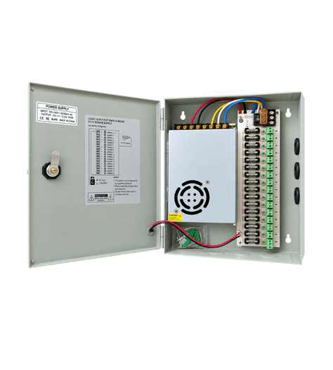 BLOC 12V 16CH 10A ORANGE