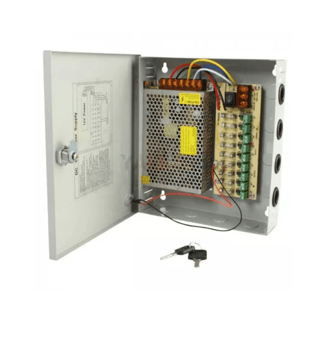 BLOC PLASTIC 12V 10A 9CH (50PCS)
