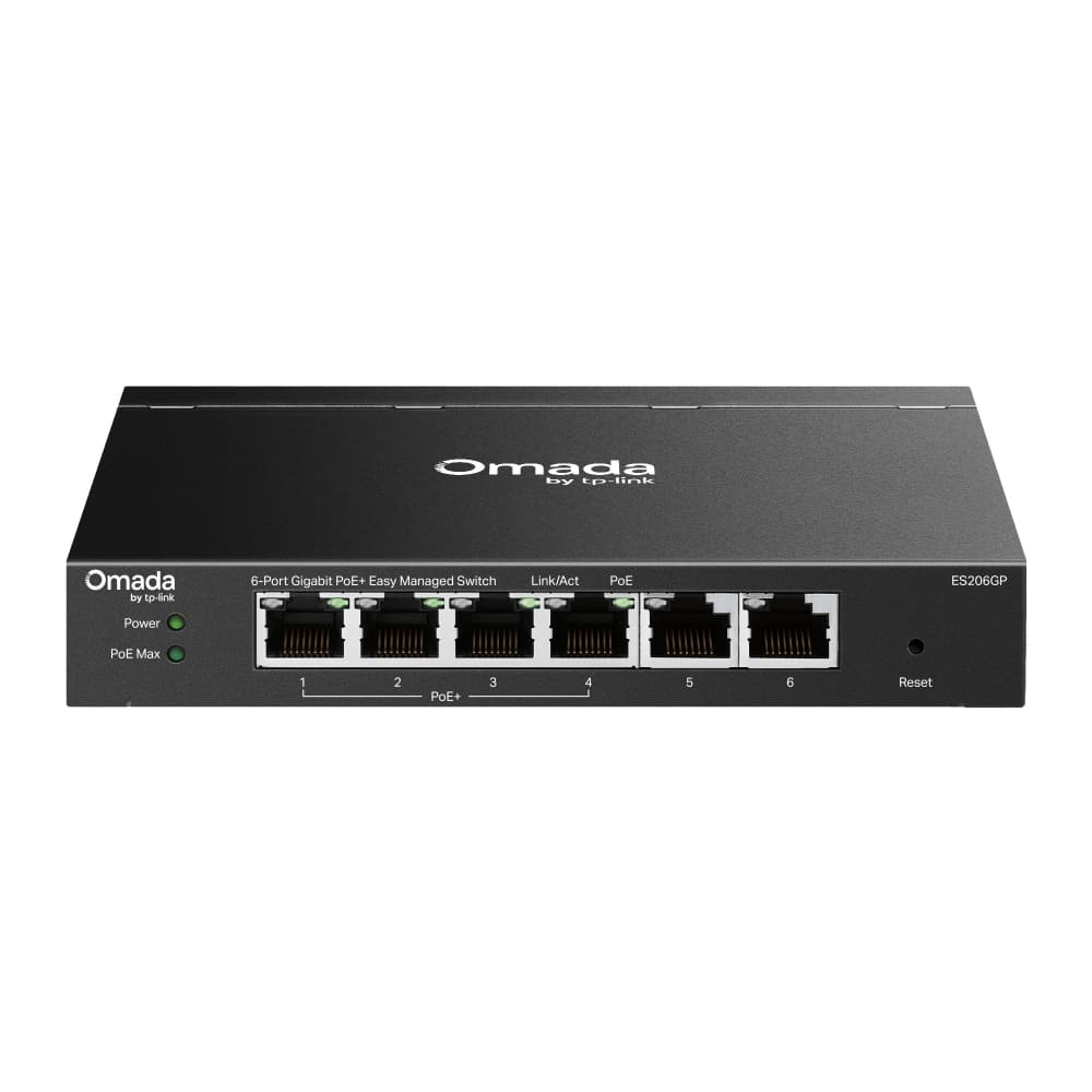 TPLINK (OMADA) SWITCH 6P  2P GIGABIT 4P POE