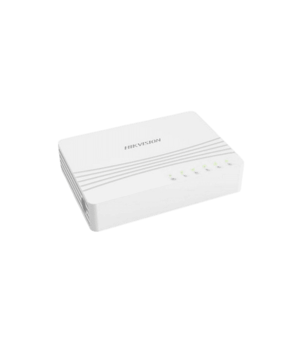Hikvision DS-3E0505D-E – Switch 5 ports Gigabit, 10 Gbps — Hikvision Réseaux