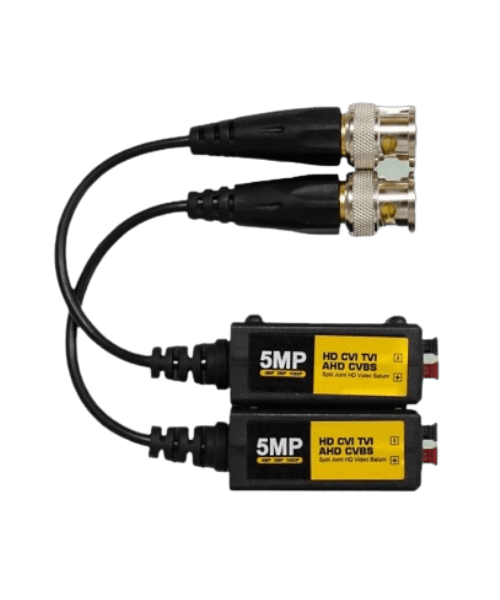 Balun Vidéo 5MP CAMEYES – Transmission HD par Câble Coaxial ou UTP — CamYes Câblage