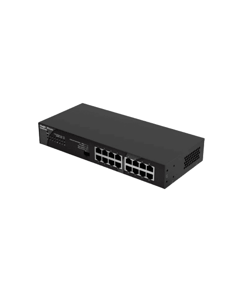 Ruijie Reyee RG-ES116G – Switch Gigabit 16 Ports, Boîtier Métallique, Cloud