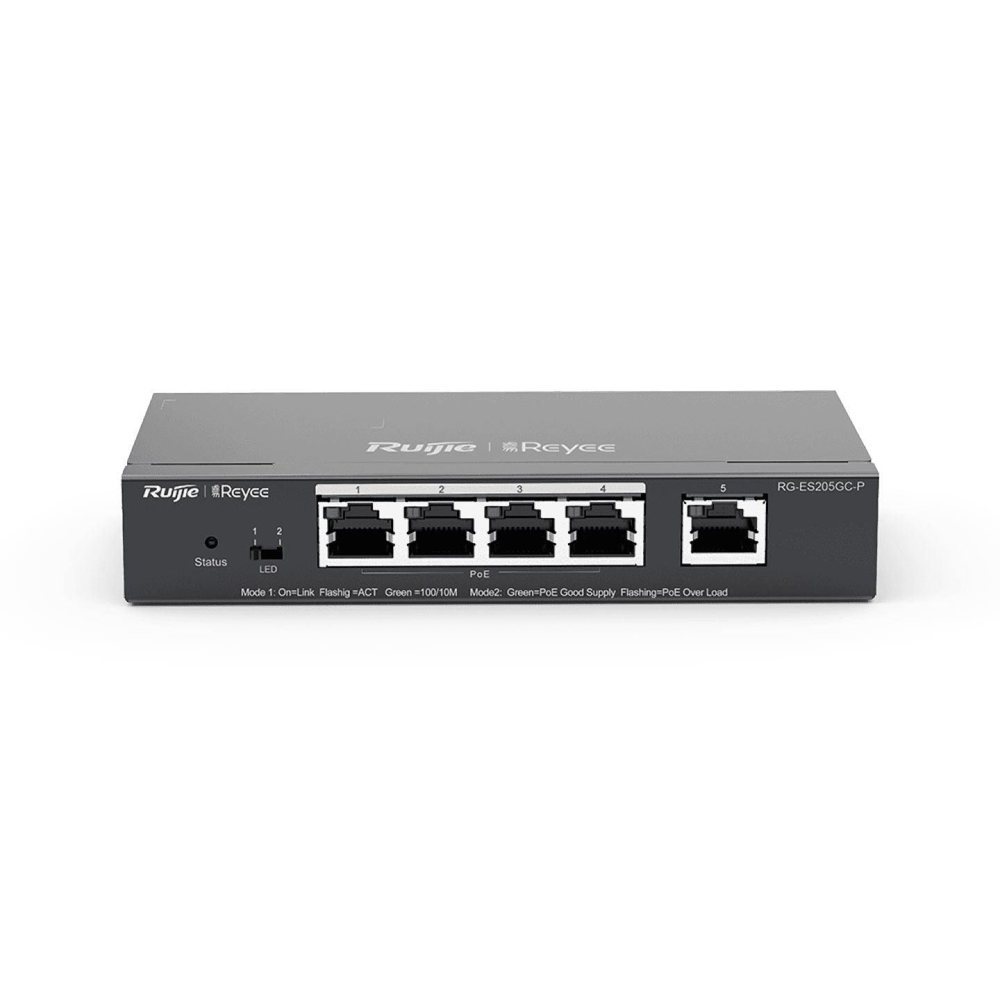 RUIJIE SWITCH 5 PORT GIGABAIT SMART POE