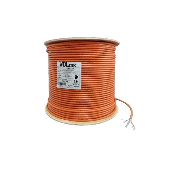 Câble CAT6 WDLink orange 305m — Câblage (réf. FTP 305M WDLINK)
