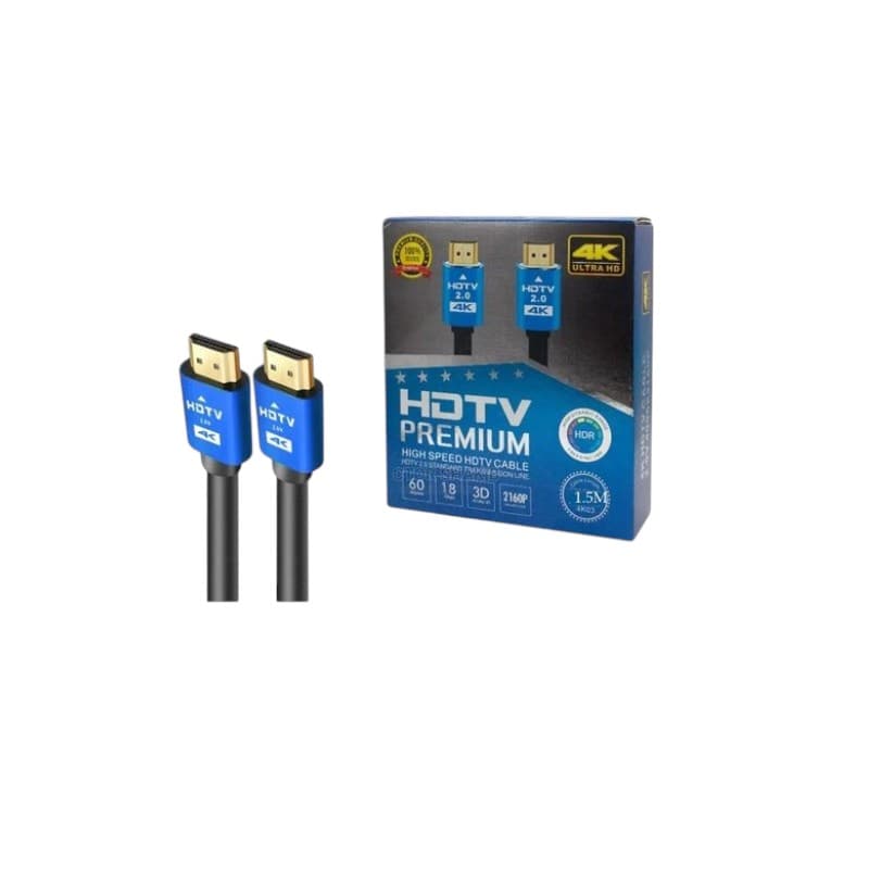 CABLE HDMI 4K NOIRE 1.5M
