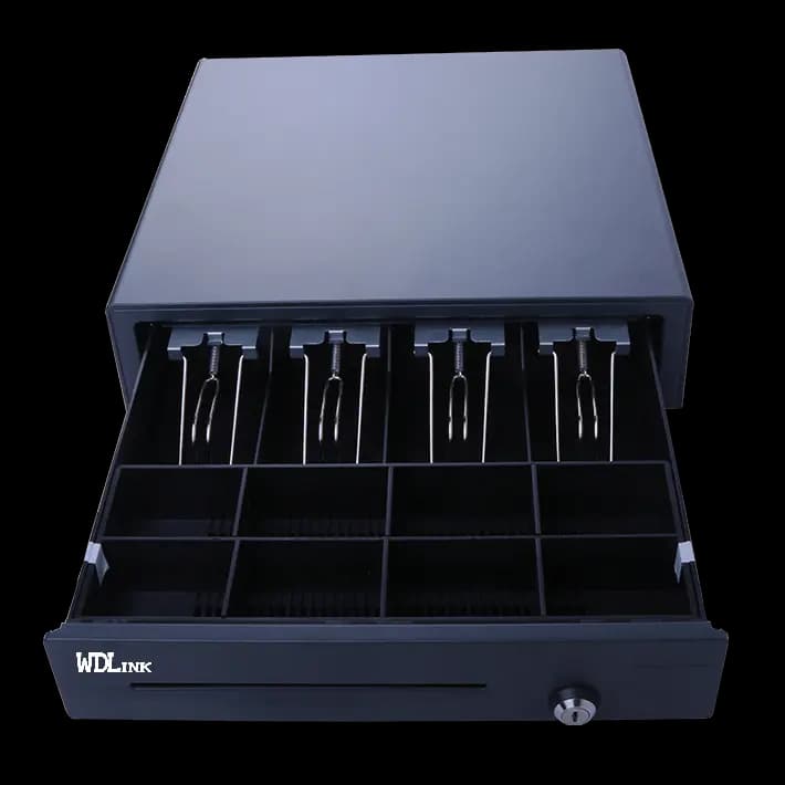 WDLINK TIROIR-CAISSE BLACK 24V 6.5 KG 4 BILLS 8 (470 X 475 X 145MM)
