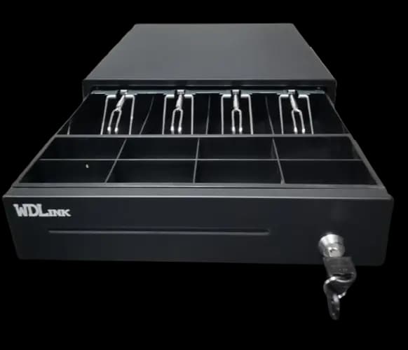 WDLINK TIROIR-CAISSE BLACK 24V 4.5 KG 4 BILLS 8 (405 X 415 X 145MM)