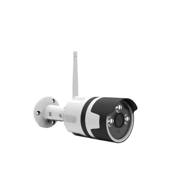 Anspo ASP-8103-200WF – Caméra IP Wi-Fi extérieure 1080p, étanche IP66, audio