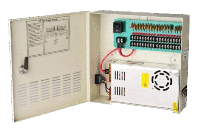 Boîtier sécurisé alimentation - CP1218-20A, 18CH, 12V-20A