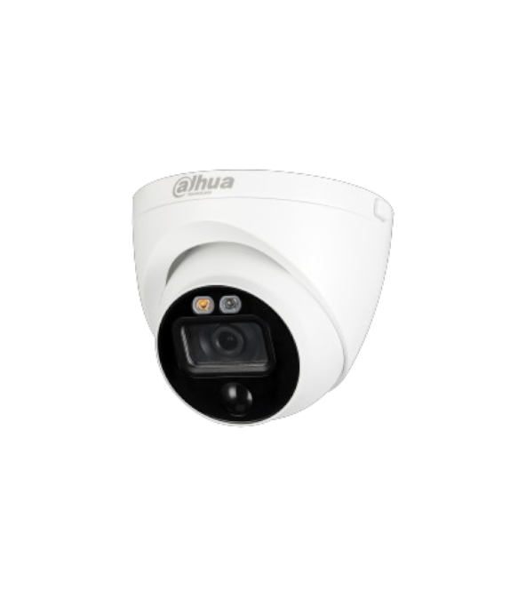 Dahua DH-HAC-ME1500EP-LED – Caméra Active Deterrence 5 MP HDCVI, LED blanche & sirène