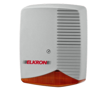 Elkron HPA700M – sirène extérieure 110 dB, flash LED intégré, IP44/IK08