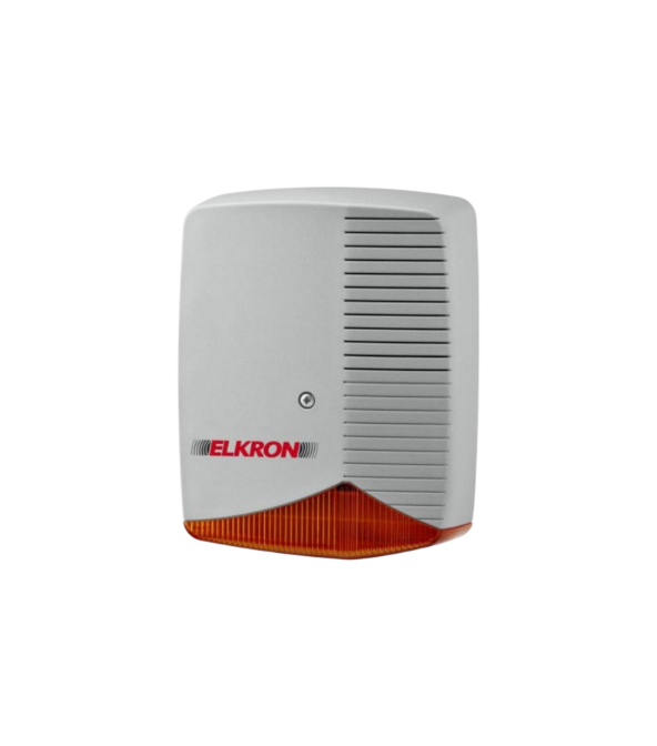 Elkron HPA700M – sirène extérieure 110 dB, flash LED intégré, IP44/IK08