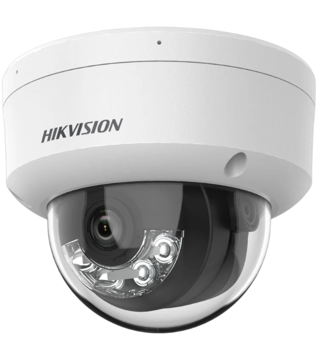 Hikvision DS-2CD1163G2-LIU – dôme IP 6 MP Smart Hybrid Light, audio, IA