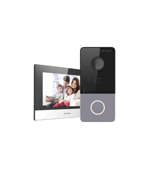 Hikvision DS-KIS606-P – Kit vidéophone IP 2 MP, moniteur 4,3″