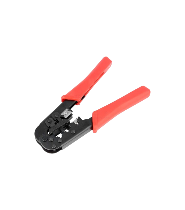 Pince HT-568 – Outil de sertissage RJ45/RJ11/RJ12, découpe & dénudage intégré
