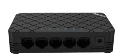 Ruijie RG-ES08 – switch desktop 8 ports 10/100 Mbps, boîtier plastique compact