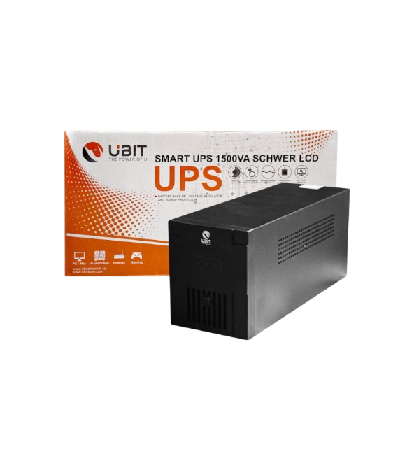 Smart UPS CF-1500VA – Onduleur interactif 1500 VA/900 W, écran LCD, AVR
