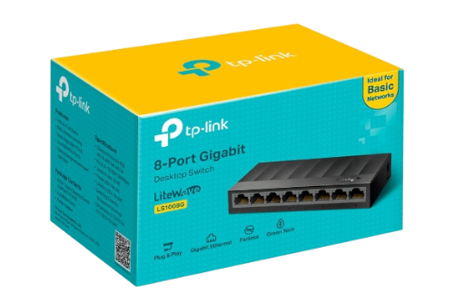 TP-Link LS1008G – Switch Gigabit 8 ports RJ45