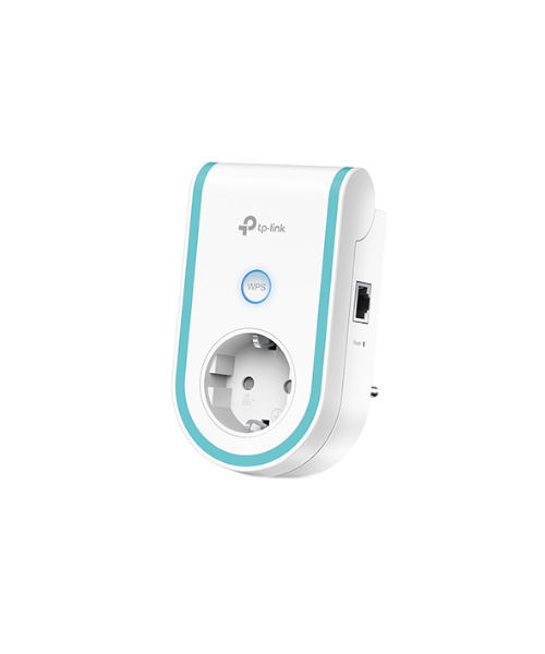 Répéteur WiFi TP-Link RE360 AC1200 bi-bande, prise gigogne, port Gigabit Ethernet et indicateur signal