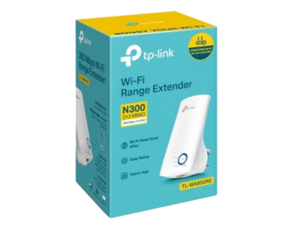 TP-Link TL-WA850RE – Répéteur Wi-Fi 802.11n 300 Mbps, port Ethernet