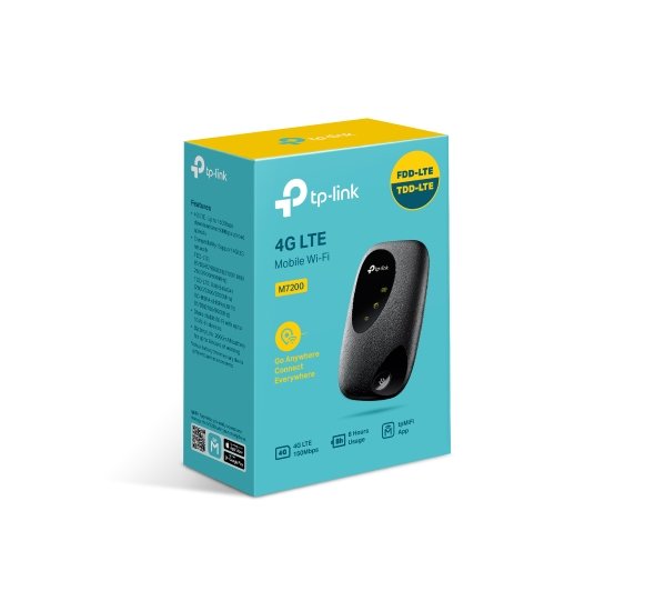TP-Link M7200 – Routeur 4G LTE Portable Wi-Fi 300 Mbps avec Batterie Intégrée