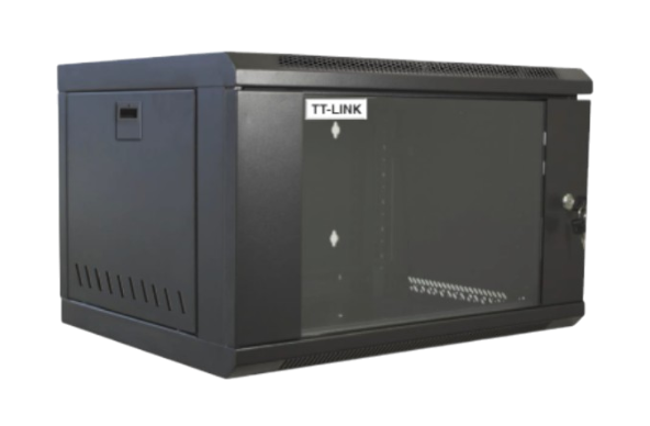 TT-Link Armoire 12U 530×400×600 mm – Coffret mural 19″