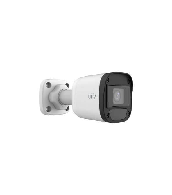 Uniview UAC-B115-F28-W – Caméra Mini Bullet 5 MP, projecteur blanc 20 m,IP67