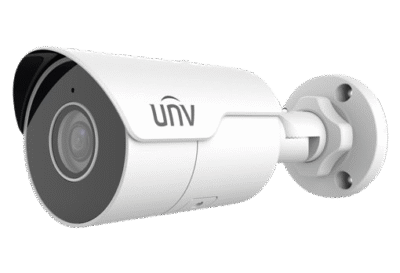 UNV IPC2128LE – Caméra Bullet IP 8MP 4K Ultra HD, Étanche IP67, Mic Intégré