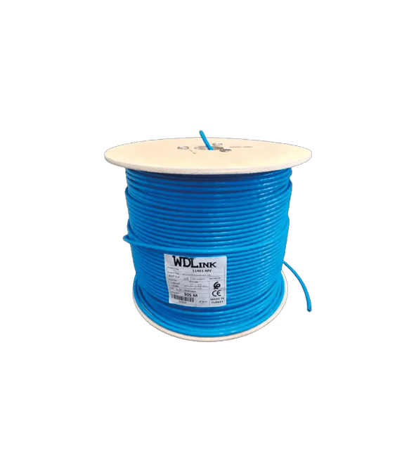 WD-Link CAT6 UTP 305 m – Câble réseau 4 paires, 250 MHz, Calibre 24 AWG