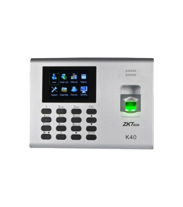 ZKTeco K40 – Pointeuse & Contrôle d’Accès Empreinte
