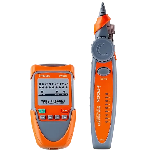 i-Pook PK65H – Testeur de câbles RJ11-RJ45 avec traqueur de fil maroc