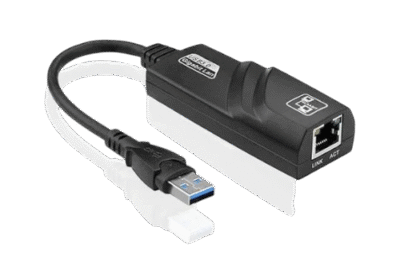 Adaptateur USB 3.0 vers RJ45 Gigabit – Connexion Ethernet 1000 Mbps