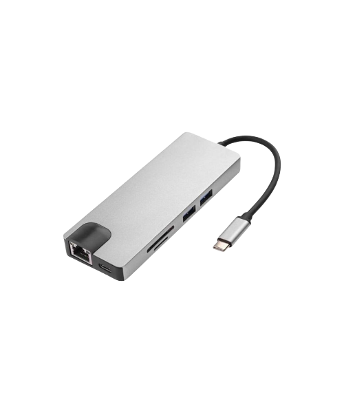 Adaptateur USB-C vers RJ45 + 3 Ports USB 3.0