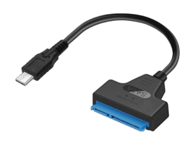 Adaptateur USB-C vers SATA – Connexion Rapide pour Disques Durs
