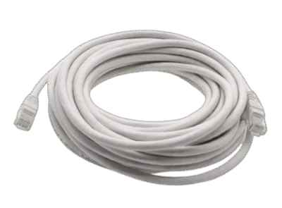 Câble Ethernet RJ45 Cat5e 15m – Connecteurs Mâle-Mâle, Gaine PVC