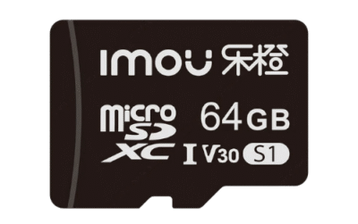 Carte MicroSD Imou ST2-64-S1 – 64 Go, Classe 10
