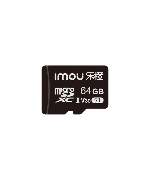 Carte MicroSD Imou ST2-64-S1 – 64 Go, Classe 10