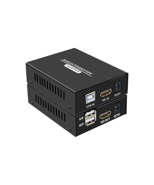 Extendeur HDMI KVM 60M – Transmission Full HD 1080p 60Hz
