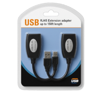Extendeur USB vers RJ45 30M – Prolongateur USB 1.1/2.0 via câble Ethernet Cat5e/6