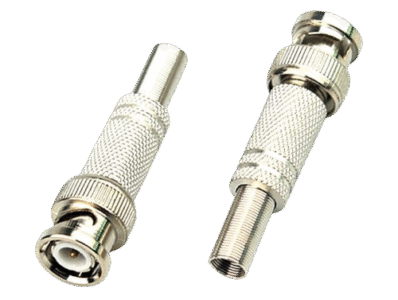 Fiche BNC à vis – Connecteur coaxial mâle pour caméras de surveillance