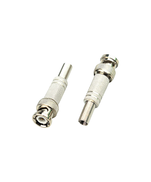 Fiche BNC à vis – Connecteur coaxial mâle pour caméras de surveillance